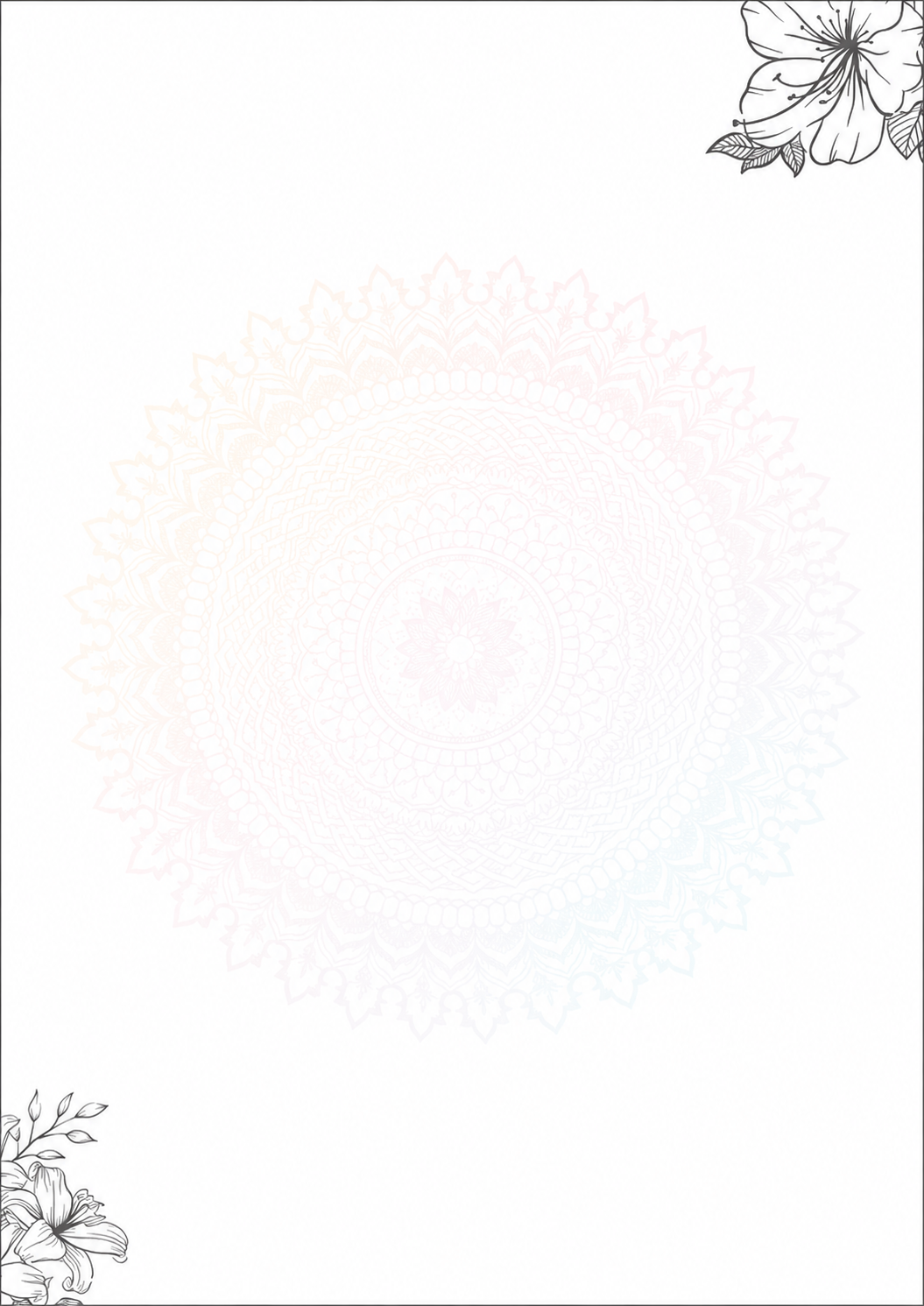 Mandala Whisper marriage biodata template