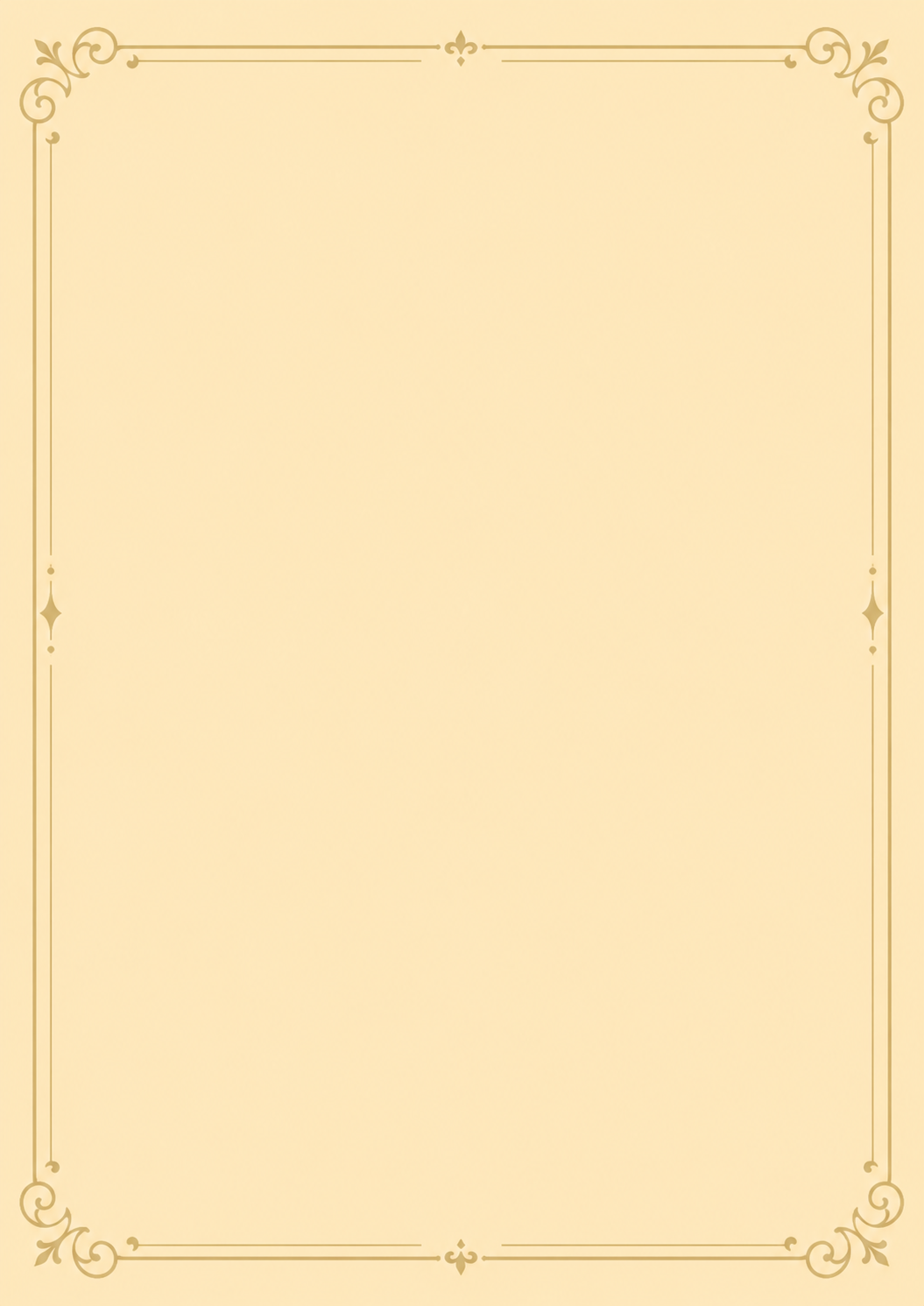 Champagne Gold marriage biodata template