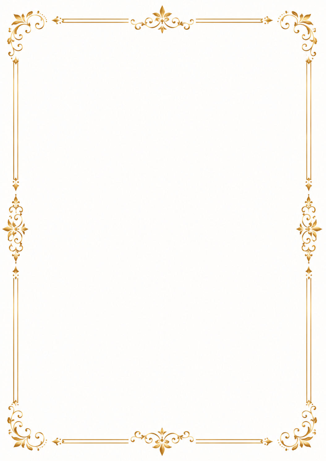 Heritage Gold marriage biodata template